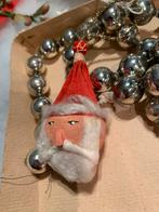 Vintage Kerstman Ornament watten, Diversen, Kerst, Gebruikt, T, Ophalen of Verzenden, N