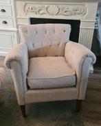 Fauteuil van Riviera Maison, Huis en Inrichting, Fauteuils, Ophalen, Gebruikt, 75 tot 100 cm, Stof