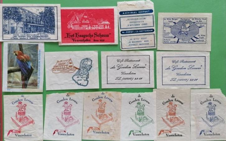 Voorschoten 230, Verzamelen, Suikerzakjes, Verzenden