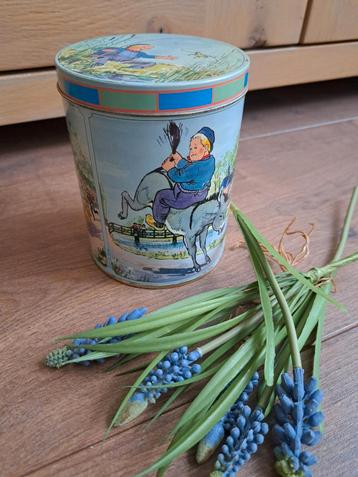 Bewaarblikje Dik Trom - leesboek Leven Dik Trom prijs p/st beschikbaar voor biedingen