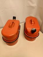 2 Vintage Benzine Kannetjes, Ophalen of Verzenden