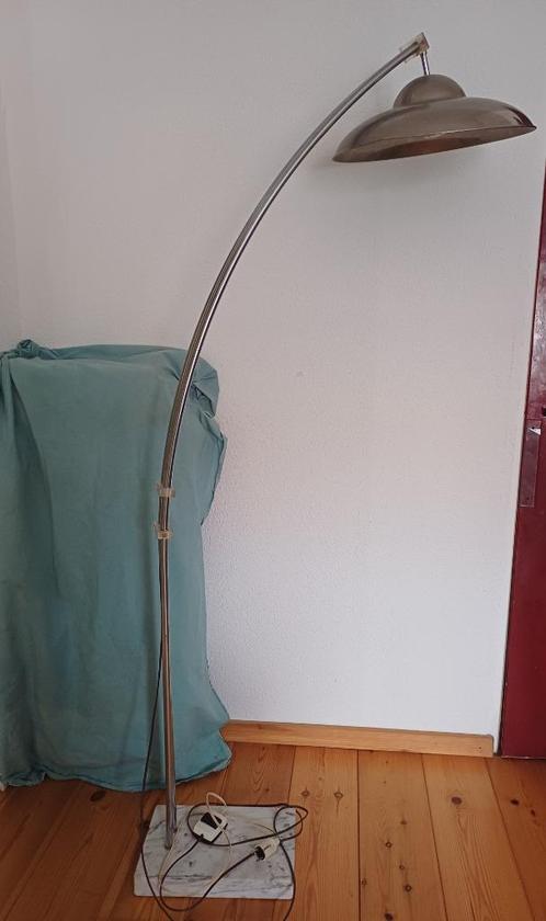 vloerlamp jaren 30, Huis en Inrichting, Lampen | Vloerlampen, Zo goed als nieuw, 150 tot 200 cm, Metaal, Overige materialen, Ophalen