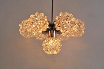 Vintage Chandelier kroonluchter plafondlamp 1970s EYECATCHER beschikbaar voor biedingen