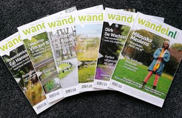 Wandel nl - 6 fraaie tijdschriften over wandelen (2023-2024) beschikbaar voor biedingen