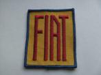 Fiat vintage patch geel rood blauw patch badge opnaaiembleem, Ophalen of Verzenden, Nieuw, Auto's