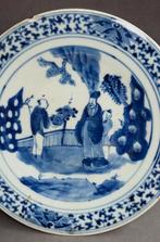 Om 1850 -1900 Kangxi Kang Xi Chinees Porselein Bord China, Ophalen of Verzenden