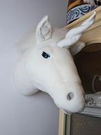 Eenhoorn Hoofd Wanddecoratie - 30x40cm, Kinderen en Baby's, Kinderkamer | Inrichting en Decoratie, Ophalen of Verzenden, Zo goed als nieuw