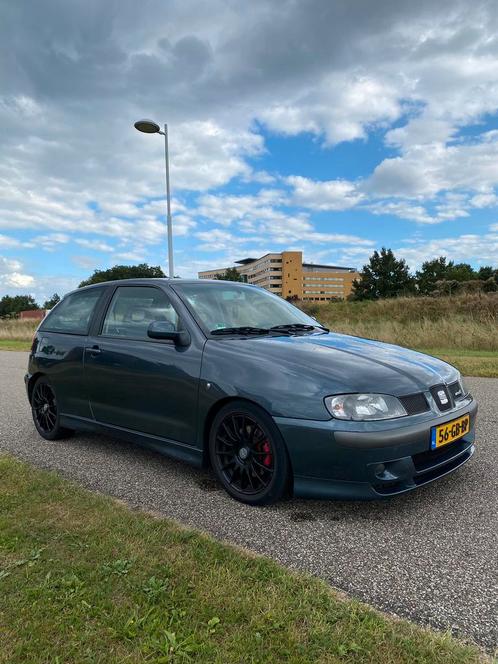 Seat Ibiza 1.8T 20V 210pk, Auto's, Seat, Particulier, Ibiza, Benzine, Hatchback, Handgeschakeld, Origineel Nederlands, Zilver of Grijs