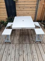 Kinderen picknick tafel, inklapbaar, Ophalen, Gebruikt, Vierkant, Aluminium