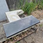 MARMEREN SCHAP VENSTERBANK PLAAT 30 MM DIK AFM 70X27 CM, Ophalen, Gebruikt
