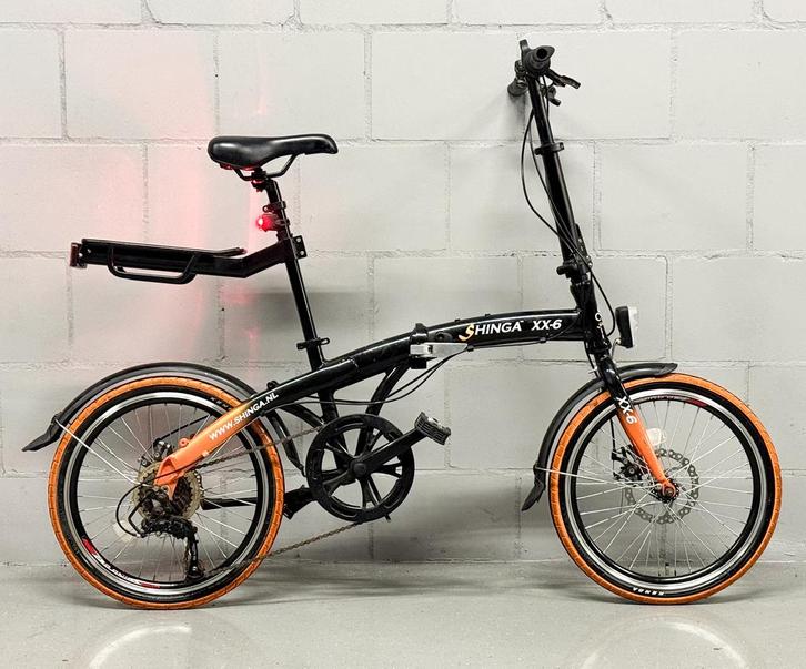 Special Shinga Vouwfiets Folding Bike 6 Shimano 20 Inch, Fietsen en Brommers, Fietsen | Vouwfietsen, Zo goed als nieuw, Overige merken