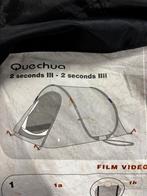 GEBRUIKT! Quechua pop-up tent 3 pers lime groen €39,99, Ophalen of Verzenden, Gebruikt