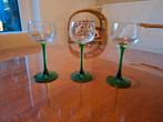 Vintage retro luminarc Elzas wijnglazen, Ophalen of Verzenden, Gebruikt, Overige typen