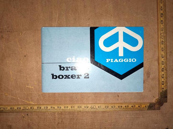 Handleiding Piaggio Ciao Bravo Boxer 2, Fietsen en Brommers, Handleidingen en Instructieboekjes, Zo goed als nieuw, Ophalen of Verzenden