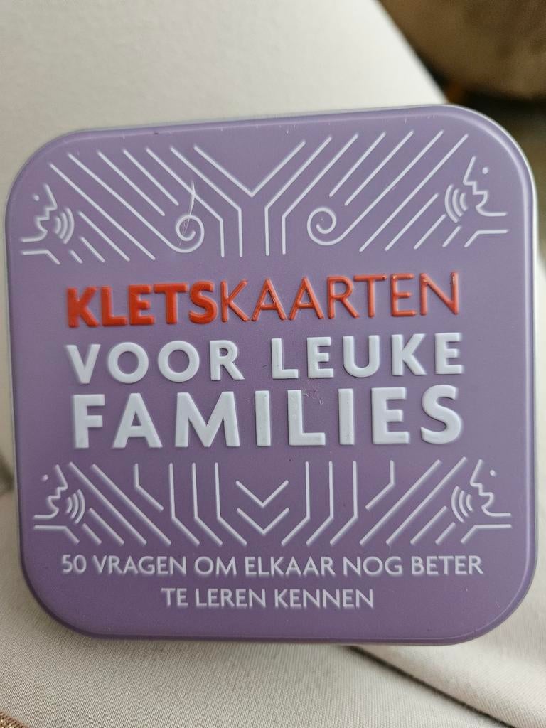Kletskaarten voor Leuke Families - Nieuw in Blik!, Vijf spelers of meer, Ophalen of Verzenden, Nieuw, Image Books