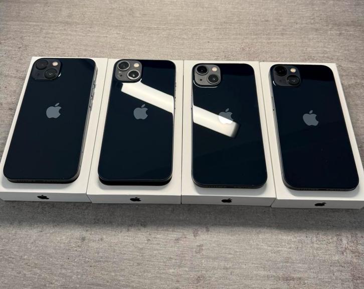  Apple iphone 13 Black 128GB nieuwstaat Batterij 100%, Telecommunicatie, Mobiele telefoons | Apple iPhone, Zo goed als nieuw