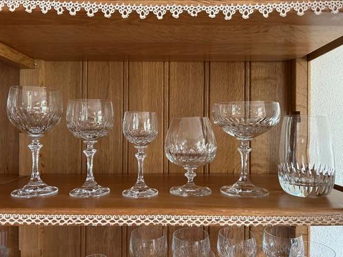 Diverse glazen van kristal, Antiek en Kunst, Antiek | Glas en Kristal, Ophalen
