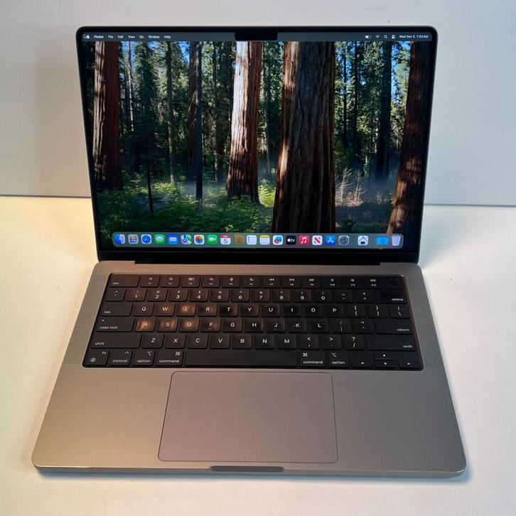 Apple Macbook Pro M1 Pro 14 Inch | 2021 | 89% | Nette staat, Computers en Software, Apple Macbooks, Zo goed als nieuw