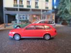 1997-2004 Audi A6 Avant C5 - Rietze rood, Hobby en Vrije tijd, Modelauto's | 1:87, Ophalen of Verzenden, Zo goed als nieuw, Auto