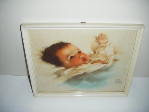 Vintage baby afbeelding,Bessy Pease,awakening,retro,izgst, Antiek en Kunst, Curiosa en Brocante, Ophalen of Verzenden