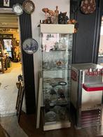 Vitrinekast vitrine winkelkast tentoonstellen demontabel, Ophalen, 50 tot 100 cm, Zo goed als nieuw, 150 tot 200 cm