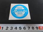 sticker rondo wassen drogen koelen vriezen, Ophalen, Zo goed als nieuw