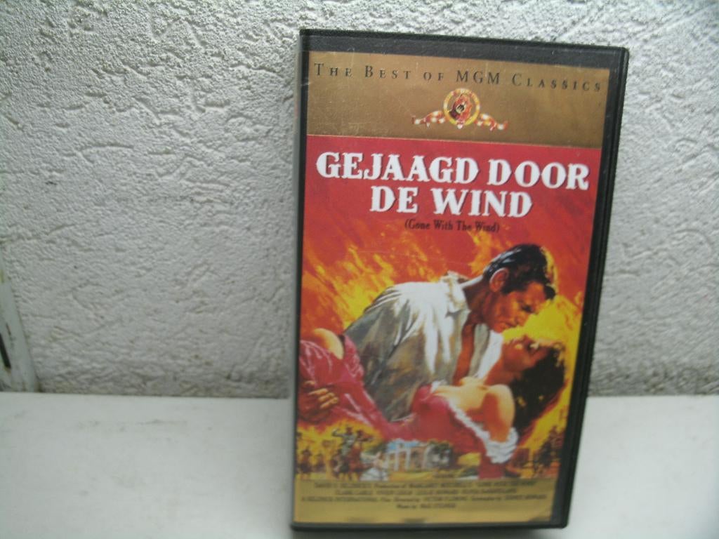 vhs 143b gejaagd door de wind, Cd's en Dvd's, Alle leeftijden, Ophalen of Verzenden, Zo goed als nieuw