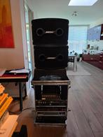 Sound system, Bose 802, Mackie mixer, QSC PLX 1804 amp, Ophalen of Verzenden, Zo goed als nieuw, 1000 watt of meer