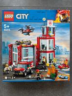 Lego City Brandweerkazerne 60215, Kinderen en Baby's, Speelgoed | Duplo en Lego, Ophalen of Verzenden, Zo goed als nieuw, Complete set