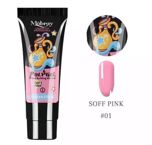Polygel 15ml + 20stks Nagels tips voor Nagelspullen/Nail art, Sieraden, Tassen en Uiterlijk, Uiterlijk | Cosmetica en Make-up