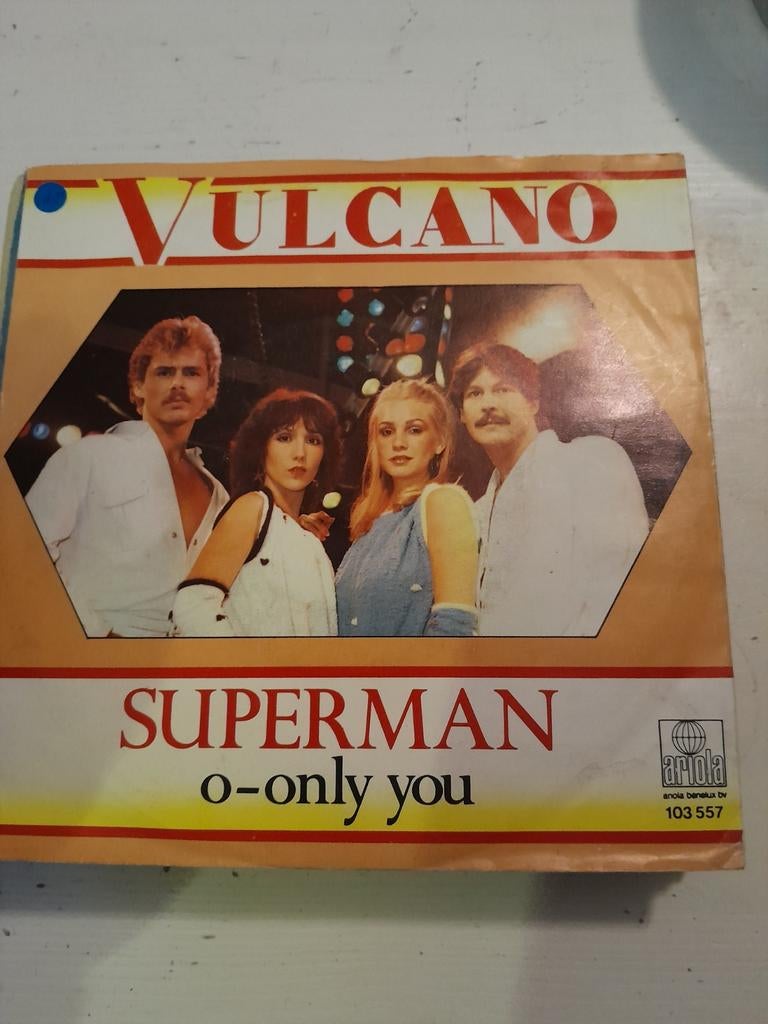 Vulcano 7inch superman, Ophalen of Verzenden, Zo goed als nieuw, Pop