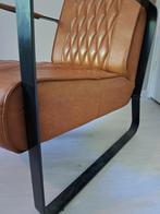 Bruine fauteuil, Huis en Inrichting, Fauteuils, Ophalen, Gebruikt