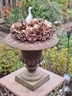 Zware bloempot gietijzer        
Zgn. Louvre model, Antiek en Kunst, Curiosa en Brocante, Ophalen