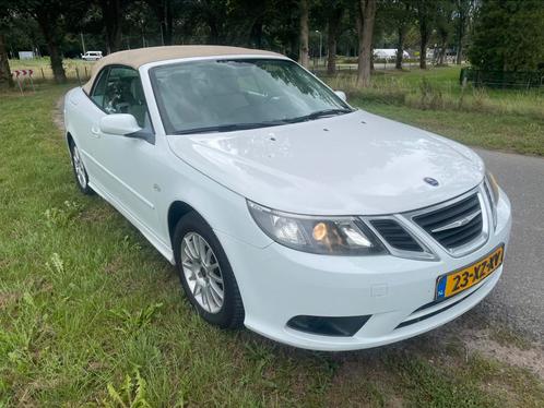Saab 9-3 1.9 TID Cabrio 2007 Wit, Auto's, Saab, Particulier, Saab 9-3, Diesel, D, Cabriolet, Handgeschakeld, Origineel Nederlands