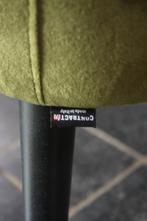 Mooie mosgroene eetkamerstoel velvet ronde vormen velours, Huis en Inrichting, Ophalen, Hout, Overige kleuren, Zo goed als nieuw