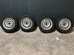 225/55 R17 velgen met winterbanden ongebruikt continental, Ophalen, Bestelwagen, Velg(en), Nieuw