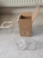 Nespresso koffieglazen, u mag bieden, ook waterfles, Huis en Inrichting, Keuken | Servies, Ophalen, Glas of Glazen, Nieuw, Glas