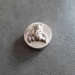 Zilver opbergdoosje voor tanden of haarlok, Ophalen of Verzenden, Zo goed als nieuw, Dier