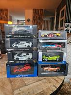 8 model auto's 1:43 Lamborghini McLaren BMW Corvette Ford, Hobby en Vrije tijd, Modelauto's | 1:43, Overige merken, Ophalen of Verzenden