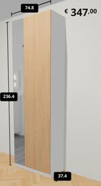 Ikea Pax kast als nieuw, Doe-het-zelf en Verbouw, Deuren en Horren, Minder dan 80 cm, 215 cm of meer, Overige typen, Ophalen of Verzenden