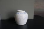 gemberpot - Aardewerk wit met blauwe tekening, Antiek en Kunst, Antiek | Servies los, Ophalen of Verzenden