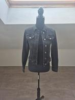 Spijkerjacky. Xs, Verzenden, Zo goed als nieuw, Maat 34 (XS) of kleiner, Zwart