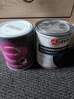 Multiprimer en zijgeglans zwart lak nieuw, Doe-het-zelf en Verbouw, Verf, Beits en Lak, Zwart, Nieuw, Ophalen of Verzenden, Lak