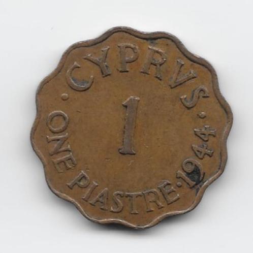 Cyprus 1 piastre 1944 KM# 23a, Postzegels en Munten, Munten | Europa | Niet-Euromunten, Losse munt, Overige landen, Ophalen of Verzenden