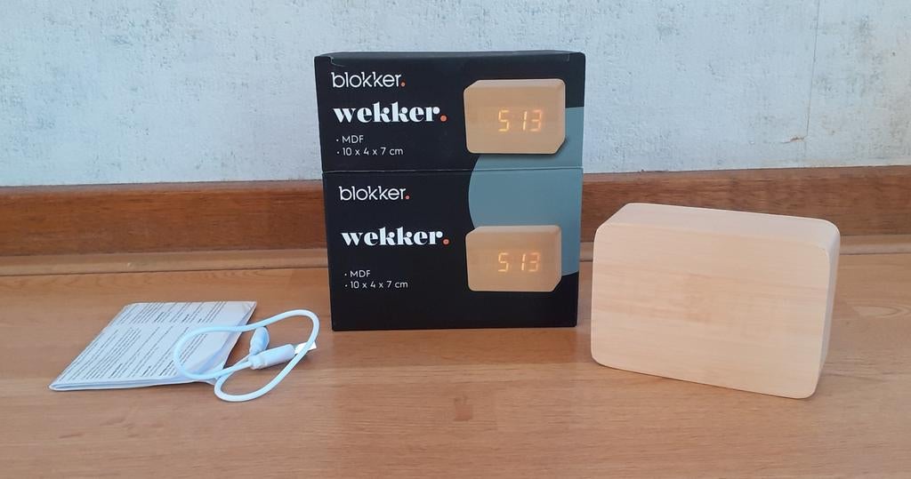 Wekker van de Blokker, Ophalen, Nieuw, Digitaal