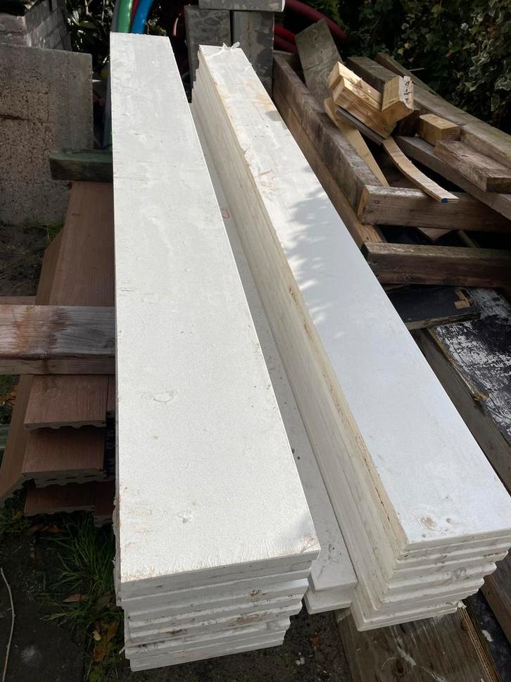 Natuurstenen Vensterbanken - 20mm, Doe-het-zelf en Verbouw, Platen en Panelen, Gebruikt, Overige materialen, 20 tot 50 mm, Ophalen