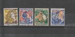 Nederland 1932, NVPH 248 t/m 251, Gestempeld., Verzenden, T/m 1940, Gestempeld