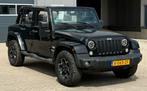 JEEP WRANGLER 3.8 V6 SAHARA BJ2009 HARD/SOFTTOP YOUNGTIMER, Auto's, Stof, Zwart, Bedrijf, Wrangler