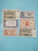 Guldens 6 x, Postzegels en Munten, Bankbiljetten | Nederland, Ophalen of Verzenden, 5 gulden