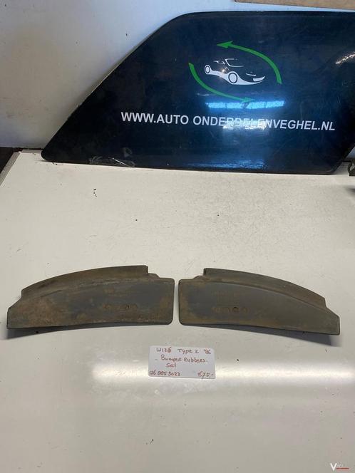 Mercedes W126 type 2 1986 Achter Bumper rubbers links en rec, Auto-onderdelen, Carrosserie en Plaatwerk, Bumper, Gebruikt, Ophalen of Verzenden